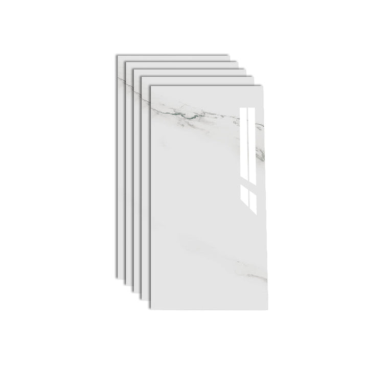 BowLift | Polished waterproof marbled sheet back panel peel and stick interior insert