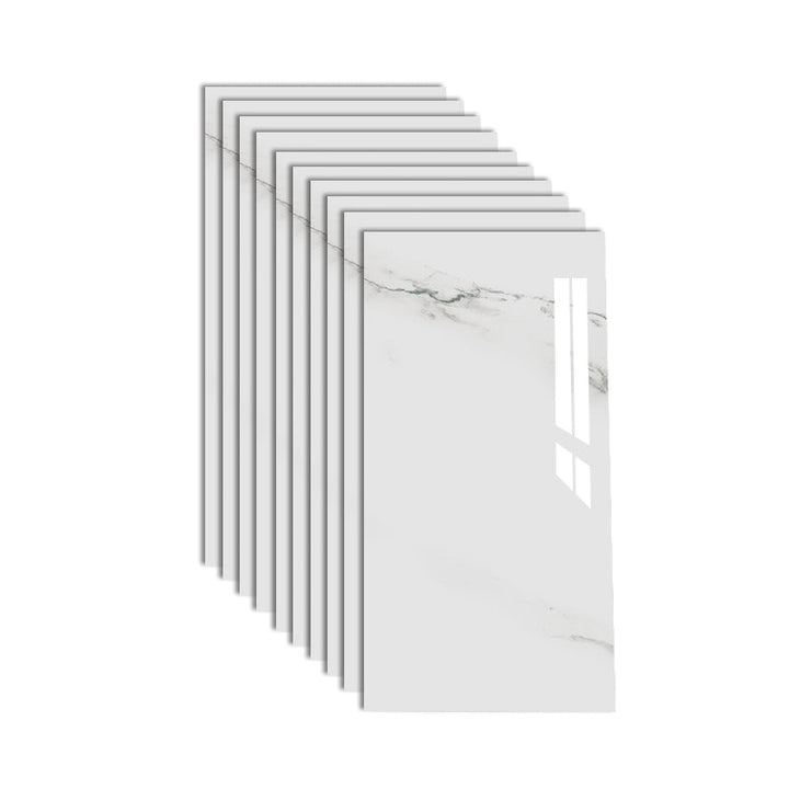 BowLift | Polished waterproof marbled sheet back panel peel and stick interior insert