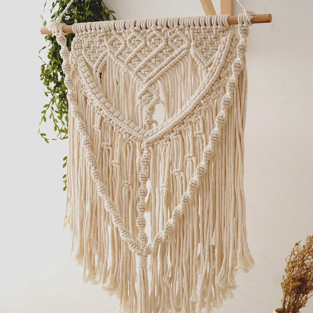 BowLift | Beige Tapestry for Modern Minimalist Decor