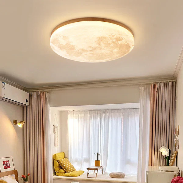 BowLift | Nordic Minimalist Moon Acrylic LED Mount Ceiling Light