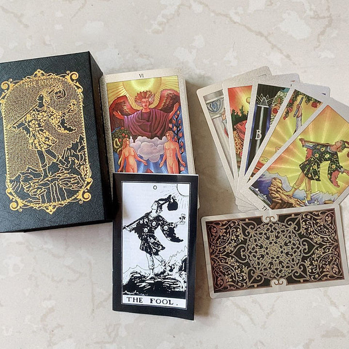 BowLift | Explore the Mystical World of Tarot Gold Foil Tarot