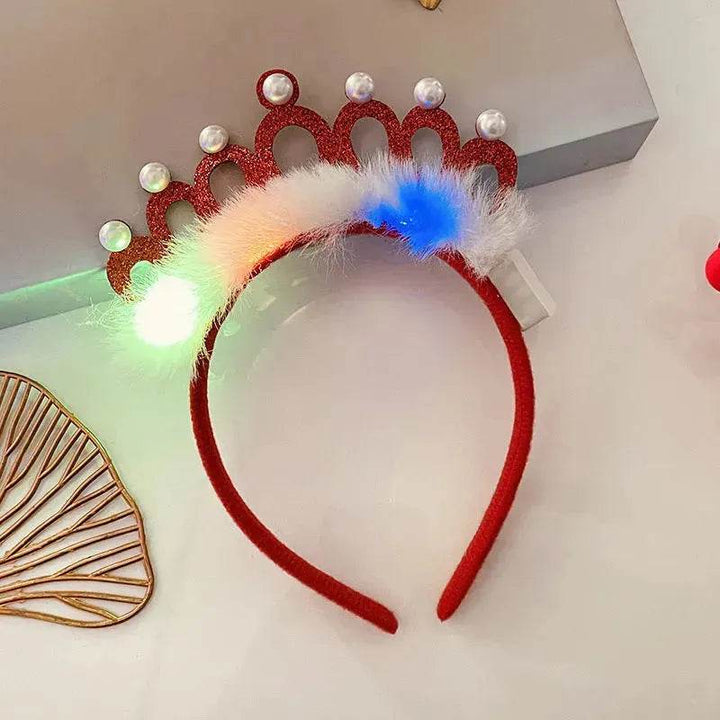 BowLift | Christmas With Light Headband Snowflake Women's