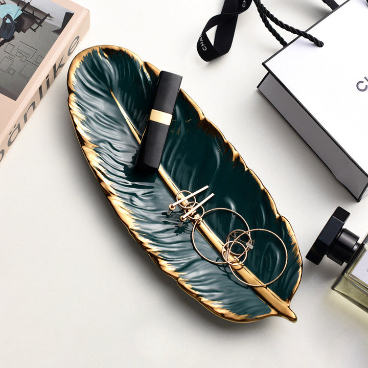 BowLift | Luxury Nordic Ceramic Storage Tray for Jewelry and Tableware