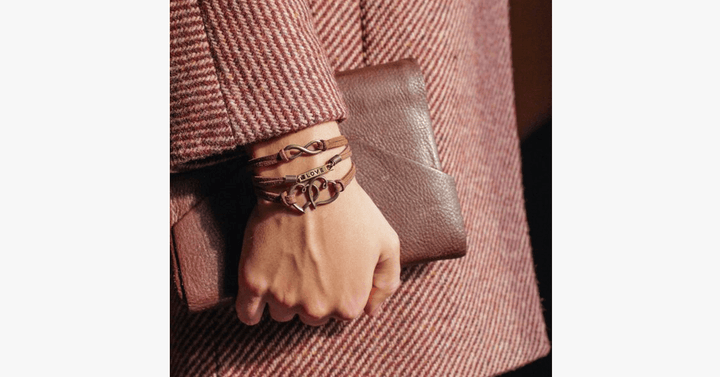 BowLift | Vintage Double Heart Bracelet