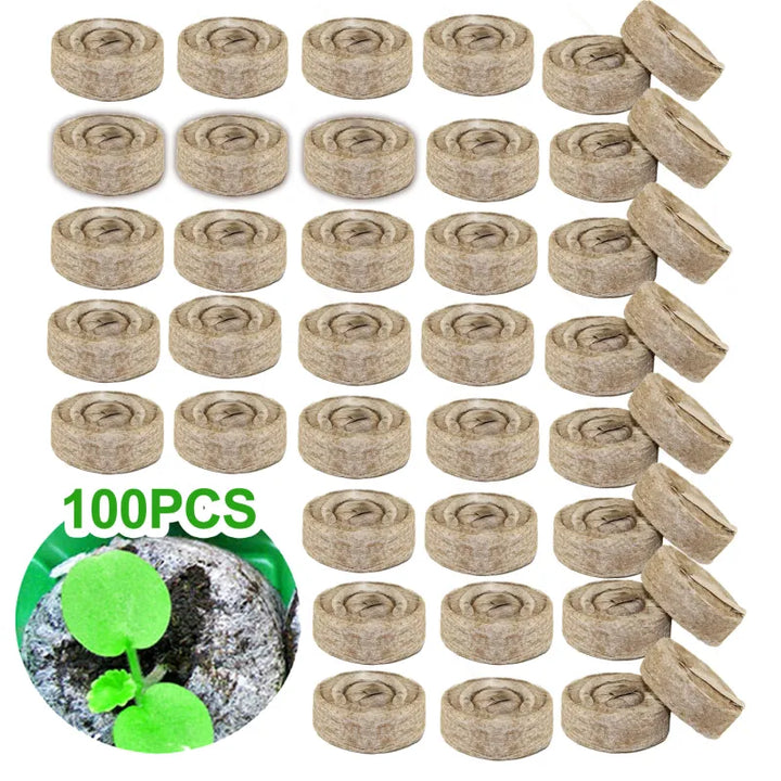 BowLift | Coconut Fiber Peat Seedling Pellets – Starter for Seed Planting