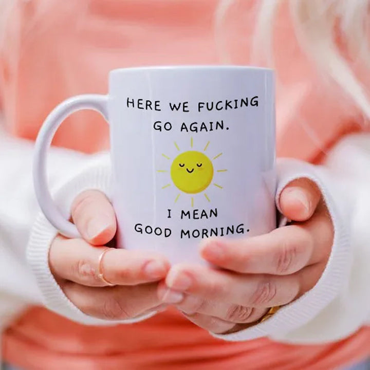 Ceramic Coffee Mug, Dishwasher and Microwave Safe, Gift for Coworkers