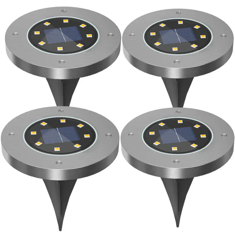 BowLift | Solar Ground Lights – Weatherproof Outdoor LED Pathway Lighting Powered
