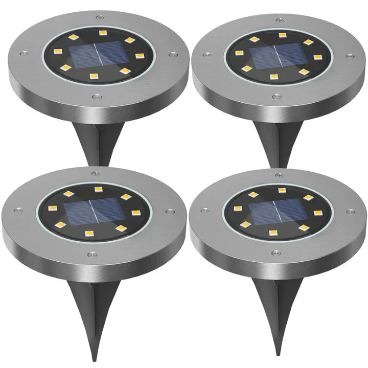BowLift | Solar Ground Lights – Weatherproof Outdoor LED Pathway Lighting Powered