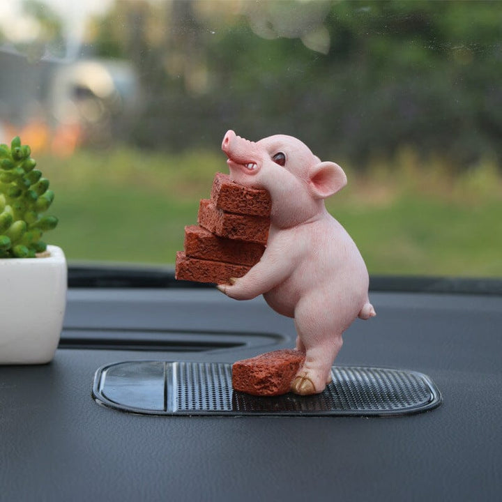 BowLift | Cute Pig Ornament