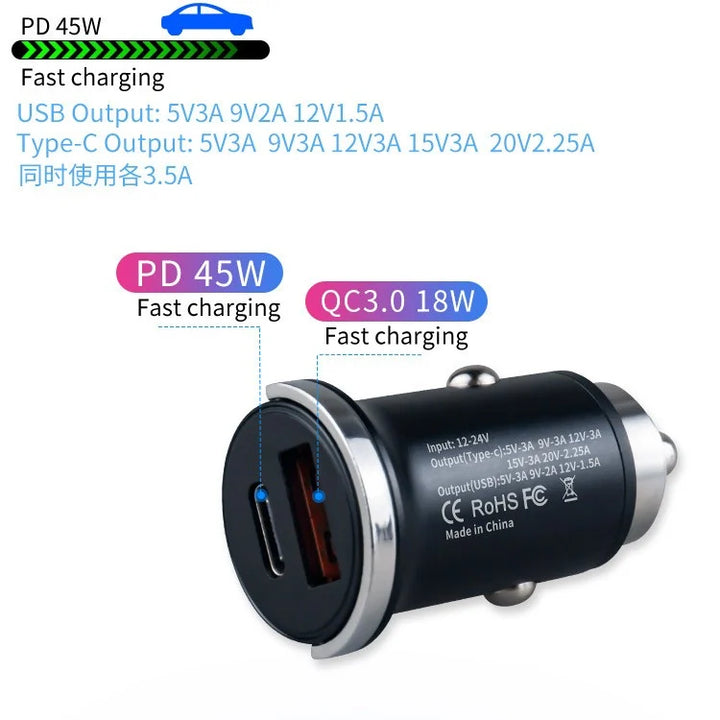 BowLift | Multi-compatible Fast Charge Car Charger