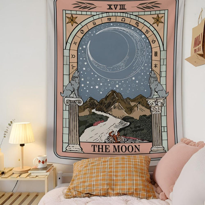 BowLift | Moon Tarot Tapestry Blanket
