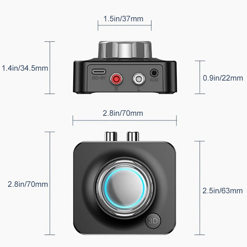 Bluetooth 5.0 Audio RCA Receiver | Bowlift