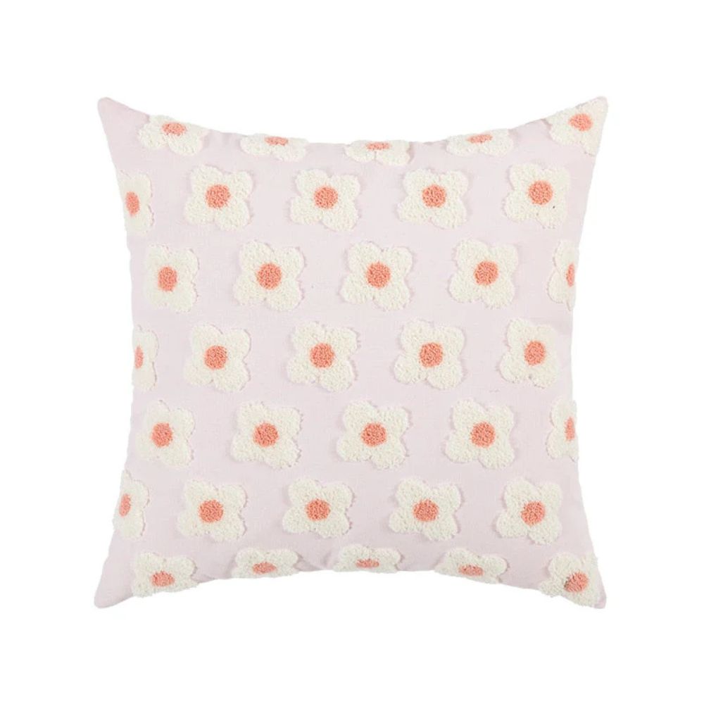 BowLift | Lustrous Floral Embroidered Cushion Cover