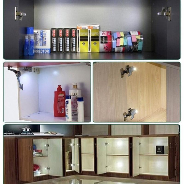 BowLift | Interior hinge LED sensor light for kitchen bedroom (10 pieces)