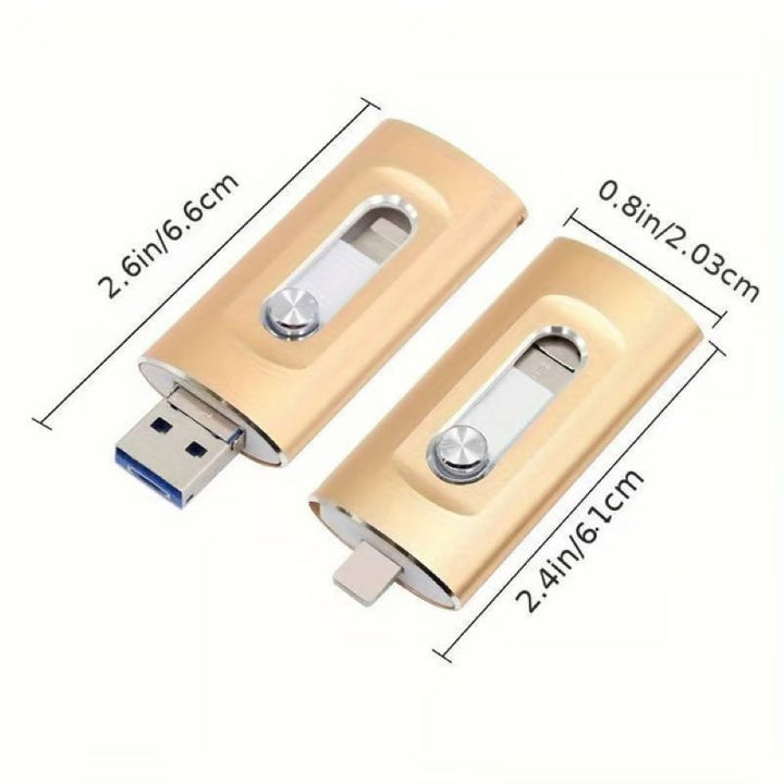 BowLift | 3 in 1 large capacity USB flash drive for mobile phone and computer