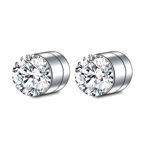 BowLift | Premium Unisex Magnetic Crystal Design Stud Earrings
