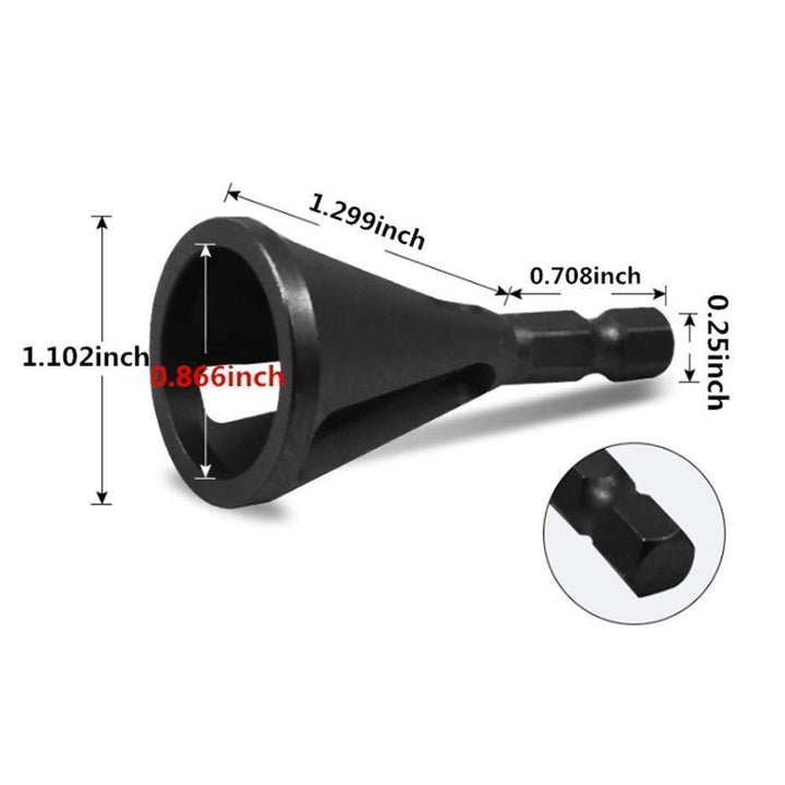 BowLift | Deburring External Chamfer Tool for Drill Bit
