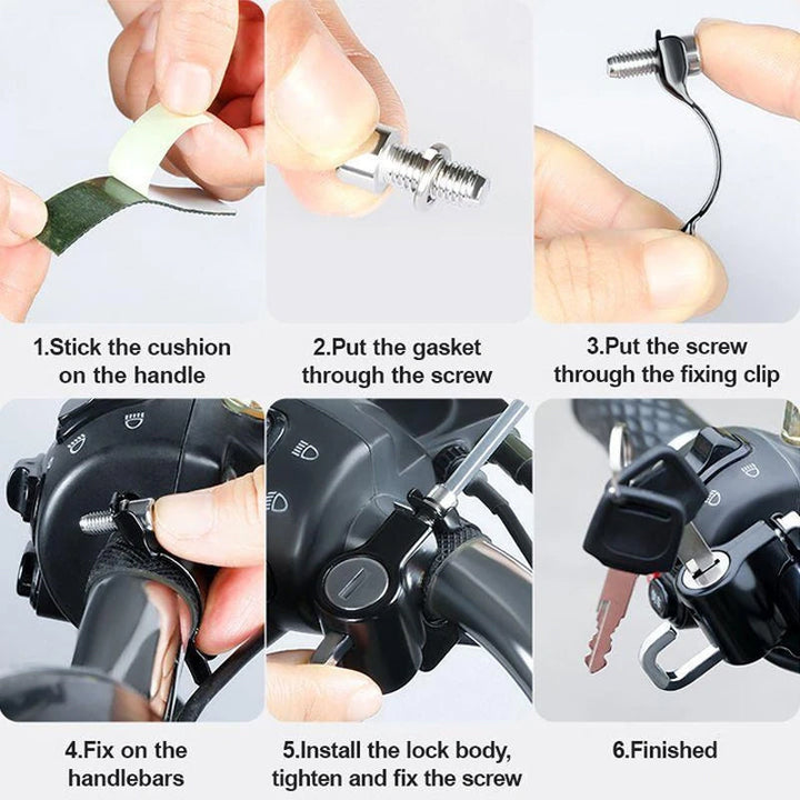 BowLift | Multifunctional Motorcycle Helmet Lock