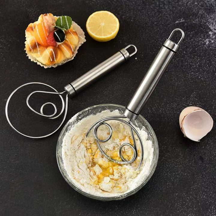 Stainless Steel Magic Dough Whisk Bread Whisk | Bowlift