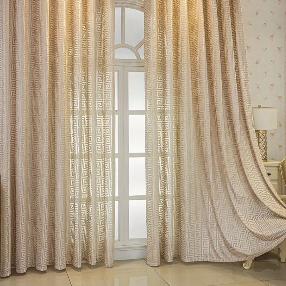 BowLift | Imperial Maze Embroidered Curtain