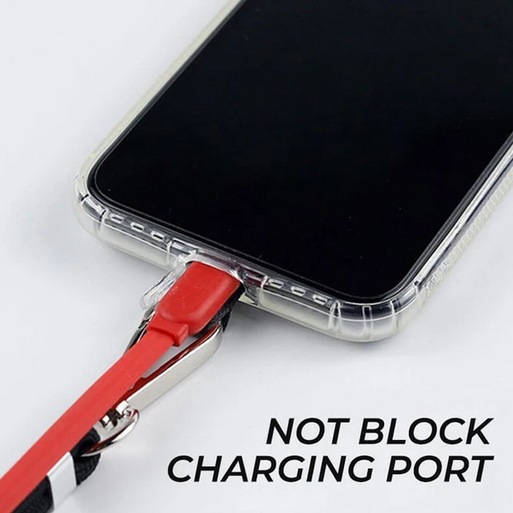 BowLift | Universal Crossbody Nylon Patch Phone Lanyards