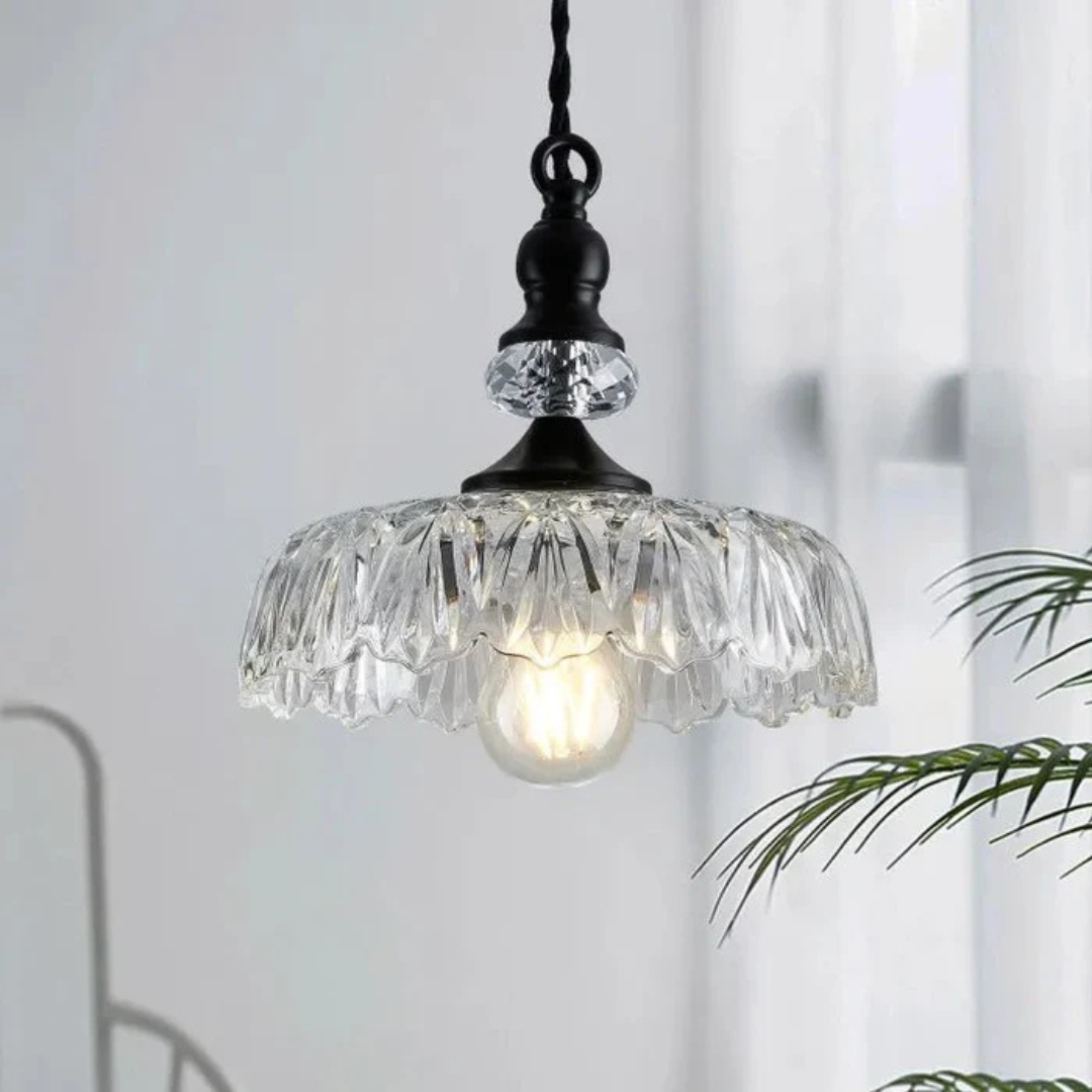 BowLift | Stylish Retro Glass Pendant Lamp