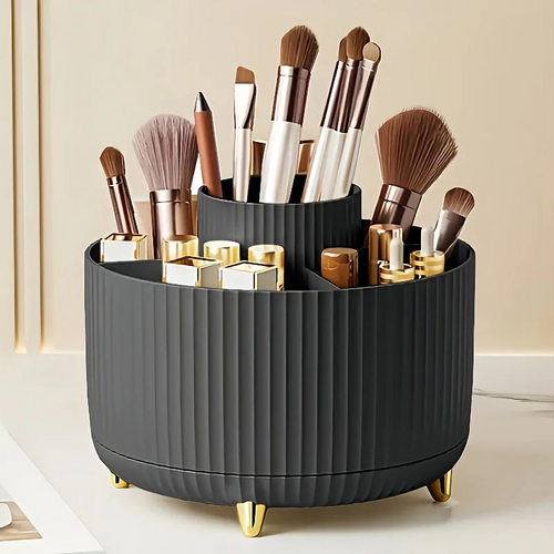 BowLift | Makeup Organiser | 360° Rotating Storage Rack for Vanity