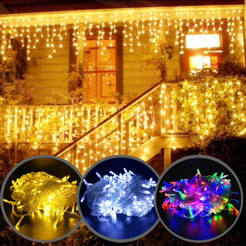 BowLift | Atmospheric Icicle String Lights