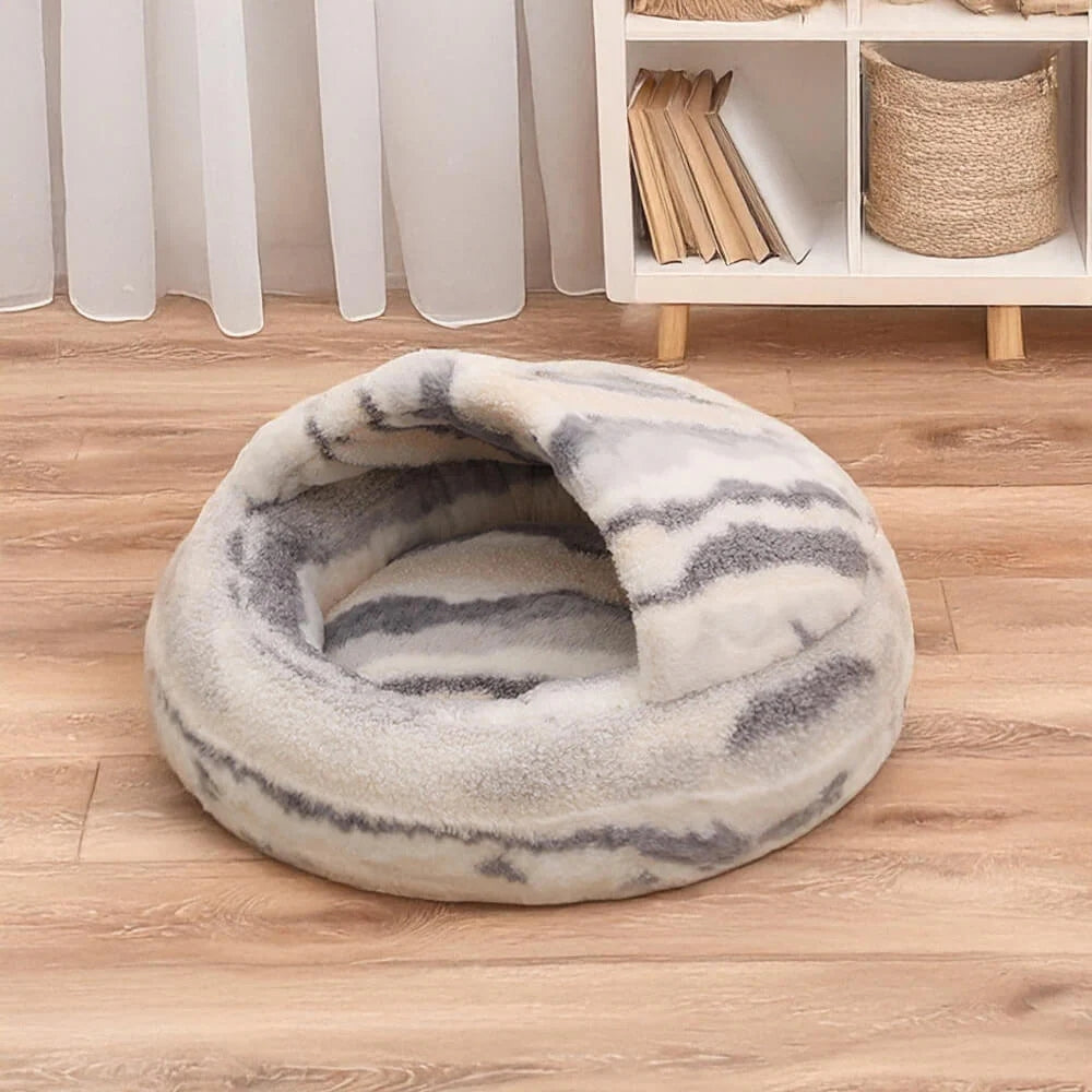 BowLift | Lavish Marble Striped Pet Bed