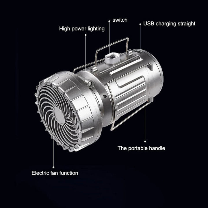 BowLift | Outdoor LED Camping Light with Fan