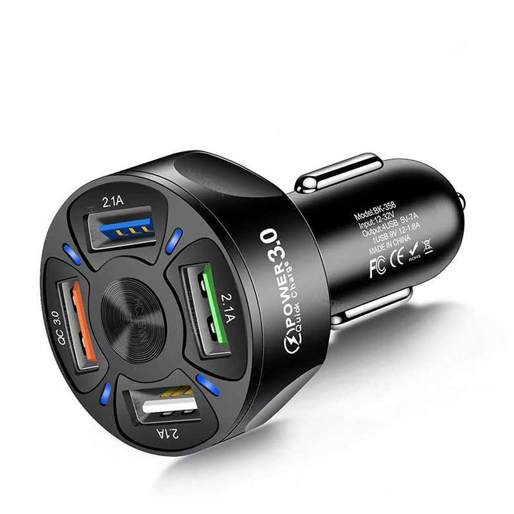 BowLift | 4-IN-1 Fast Charging Port for Car