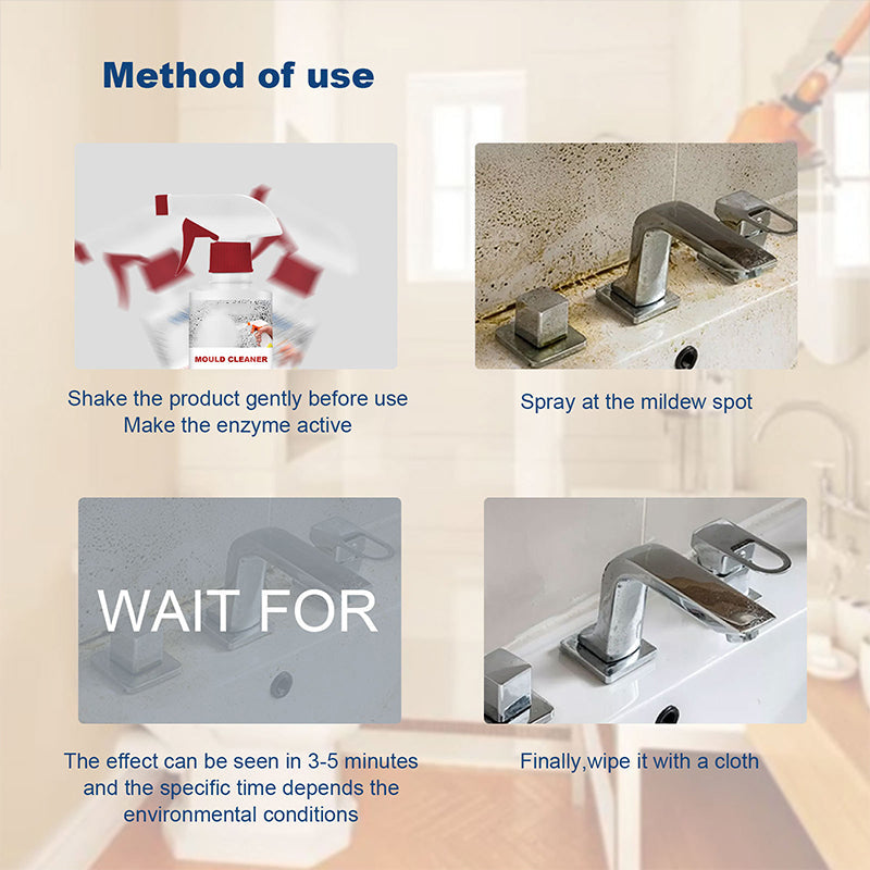 BowLift | Mold Cleaner Foam Mold Deodorant Decontamination Fast-Acting Spray