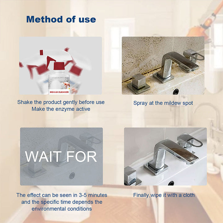 BowLift | Mold Cleaner Foam Mold Deodorant Decontamination Fast-Acting Spray