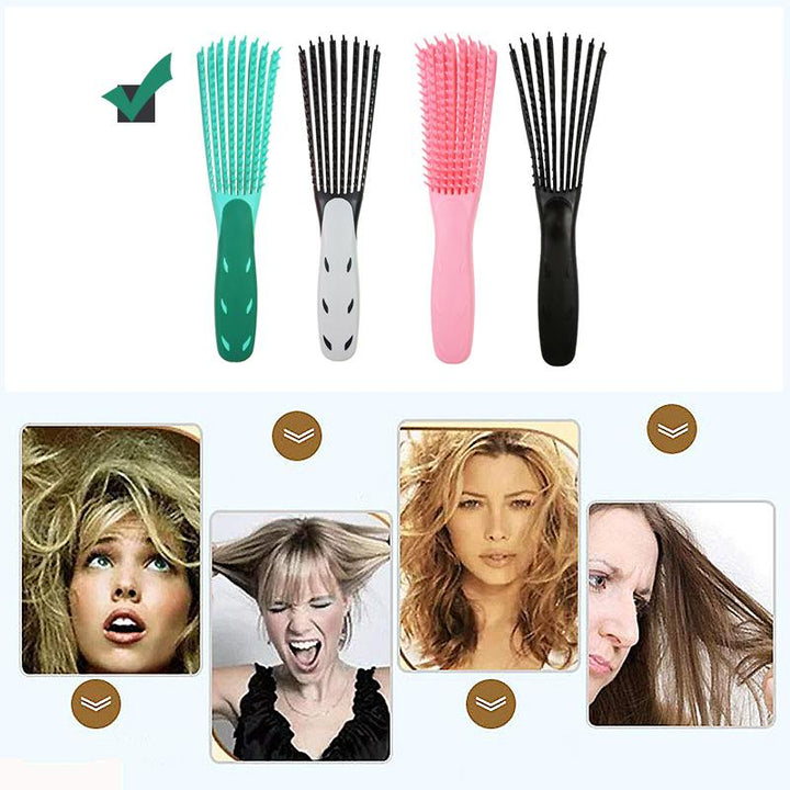 BowLift | Detangling brush for curly hair