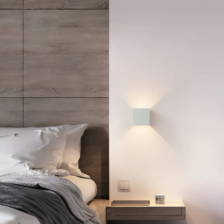 Scandinavian LED Wall Lamp with Warm or Cool White Light