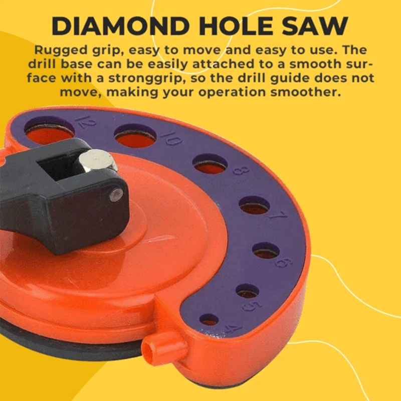 BowLift | Glass Tile Hole Opener Drill Positioner