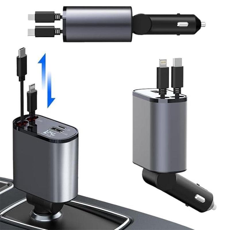 BowLift | 4 in 1 Fast Car Phone Charger