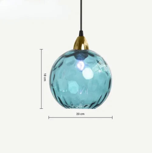 BowLift | Spherical Glass Pendant Light
