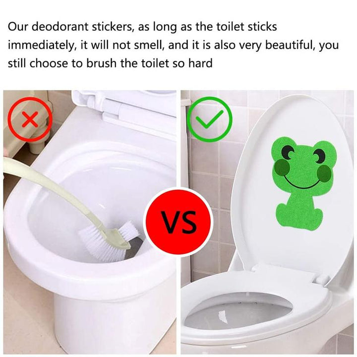 BowLift | Bathroom Toilet Seat Deodorant Sticker