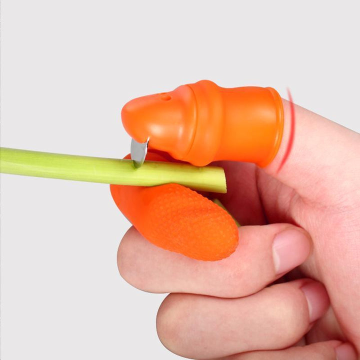 Gardening Thumb Knife Finger Gloves | Bowlift