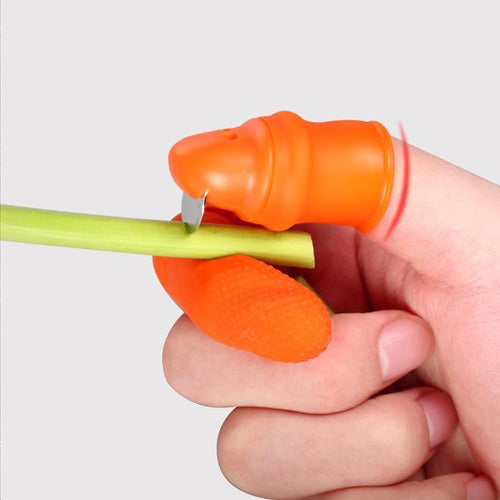 Gardening Thumb Knife Finger Gloves | Bowlift