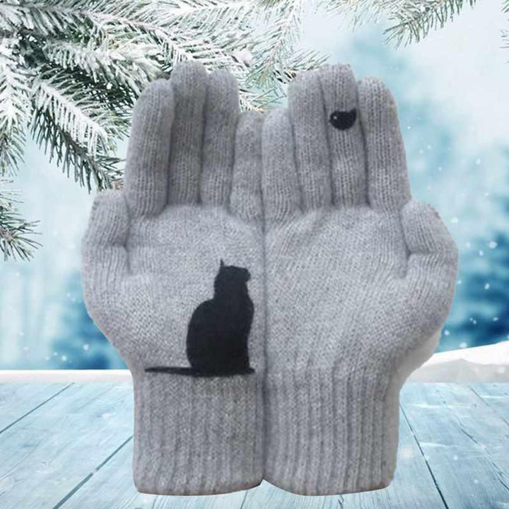 BowLift | ‍⬛Cat Fan Cotton Gloves