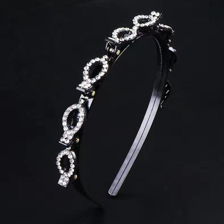 BowLift | Vintage 2 In 1 Non-Slip Braided Headband
