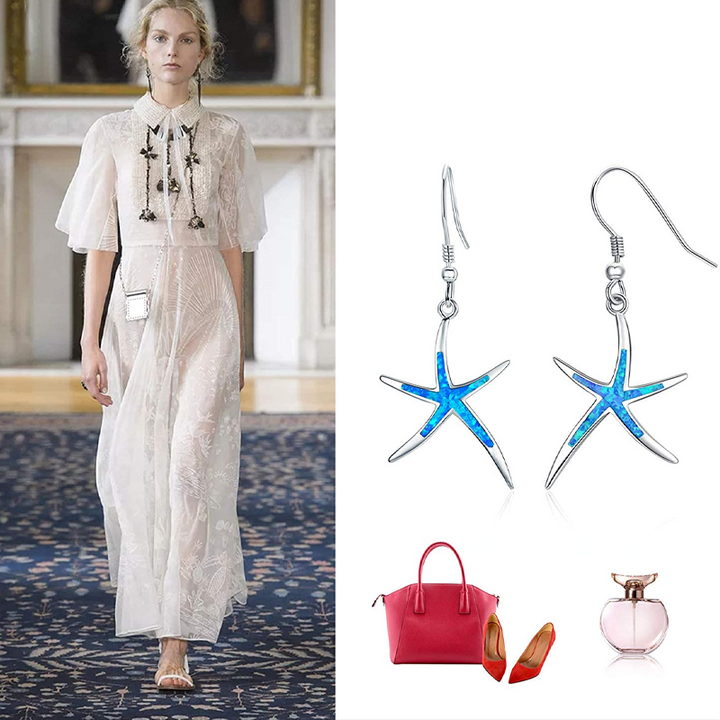 BowLift | Starfish Earrings with Rings