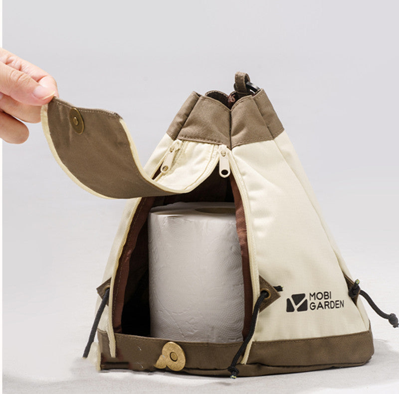 BowLift | Tent-Shaped Waterproof Tissue Box Roll Holder