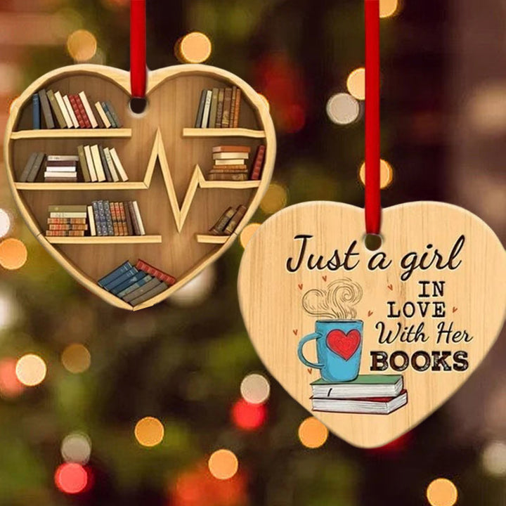 BowLift | Book Lovers Heart Ornament