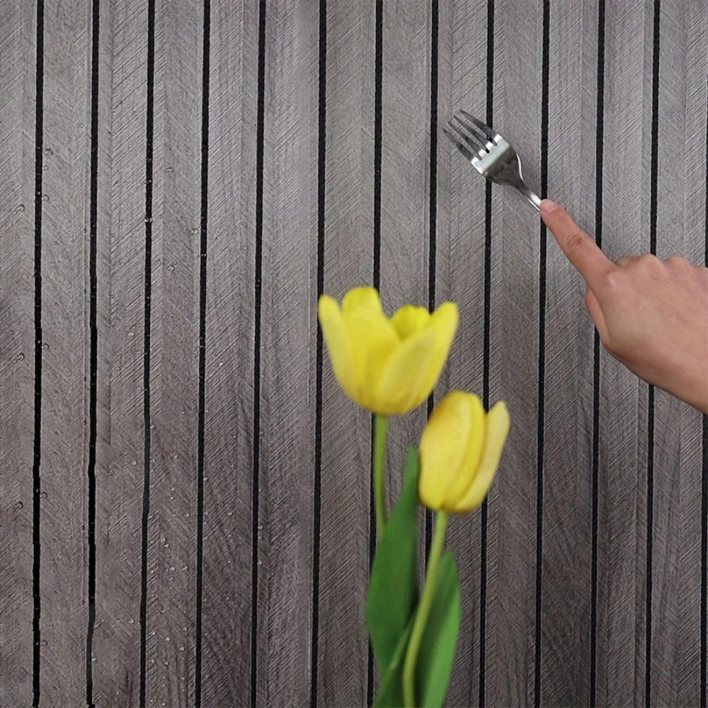 BowLift | Wall Sticker 3D Wood Look PVC Panel Self Adhesive Waterproof
