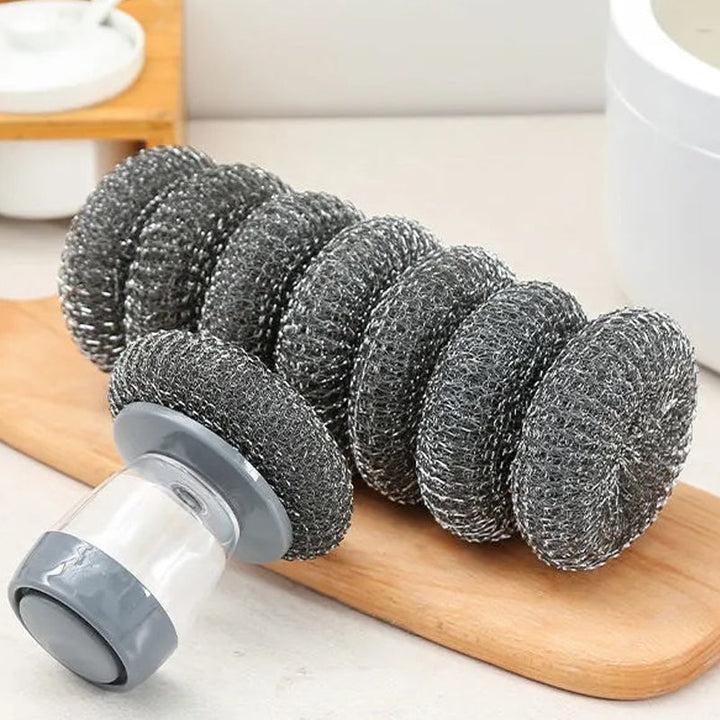 BowLift | Kitchen Soap Dispensing Palm Brush