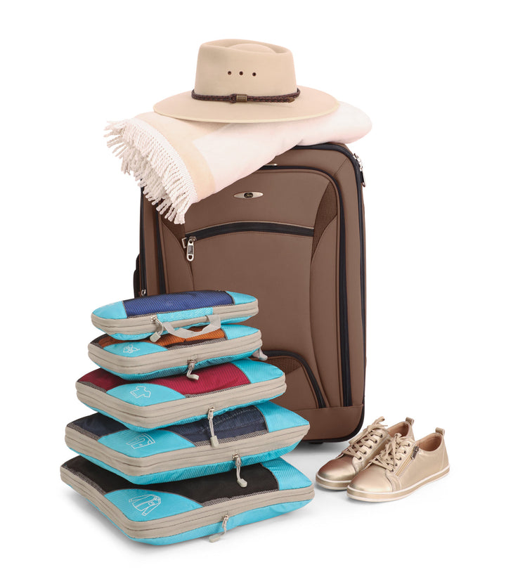 BowLift | PackMate Compression Travel Set – Space-Saving Travel Cubes for Organized Packing