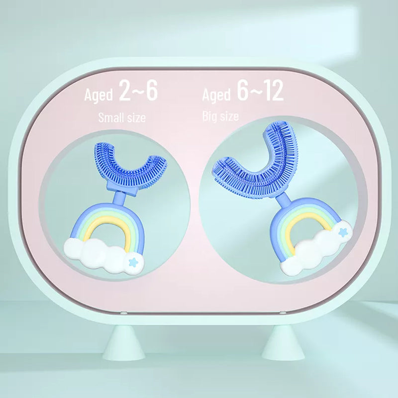 BowLift | Children's Rainbow U-shaped Toothbrush